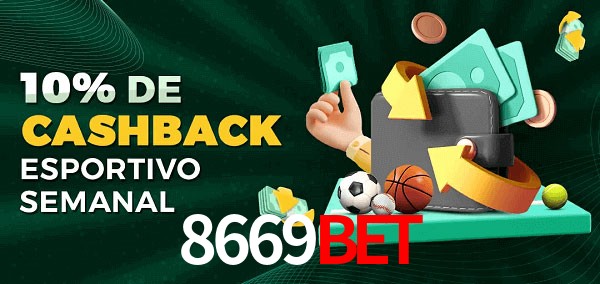 10% de bônus de cashback na 8669Bet
